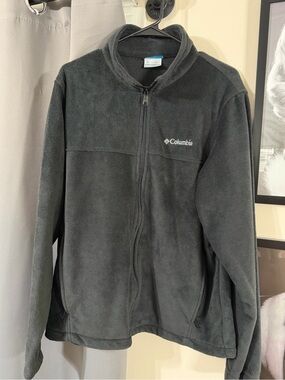 Columbia Black Fleece Full-Zip Jacket